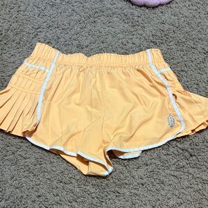 Women's Orange size small easy tiger free people movement  Shorts